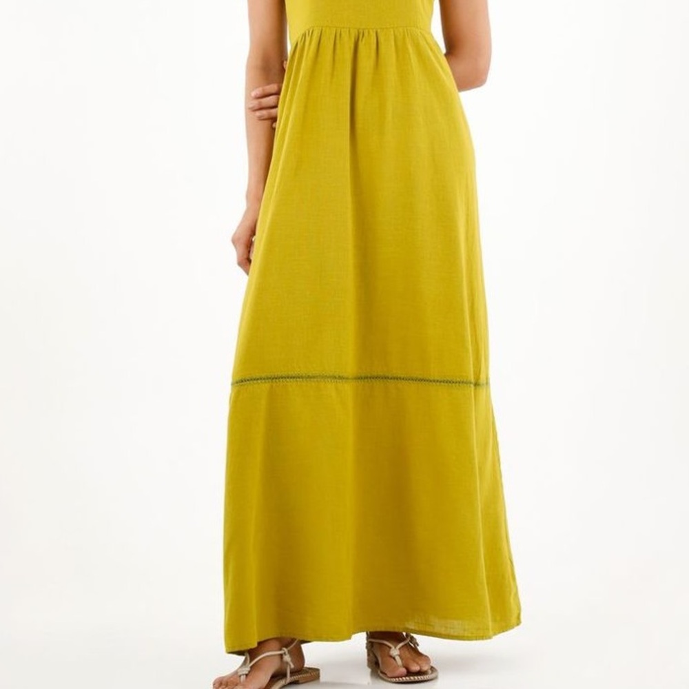 TopMark Women’s Green Max Dress with Straight Neckline Size: Small - Picture 5 of 13
